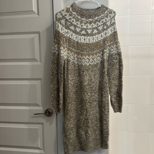 Sweater dress